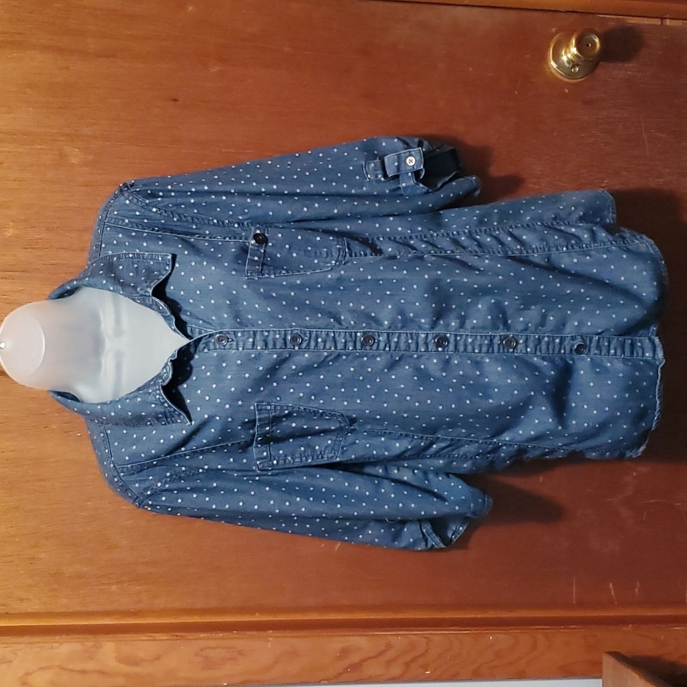 catherine's women's denim shirt